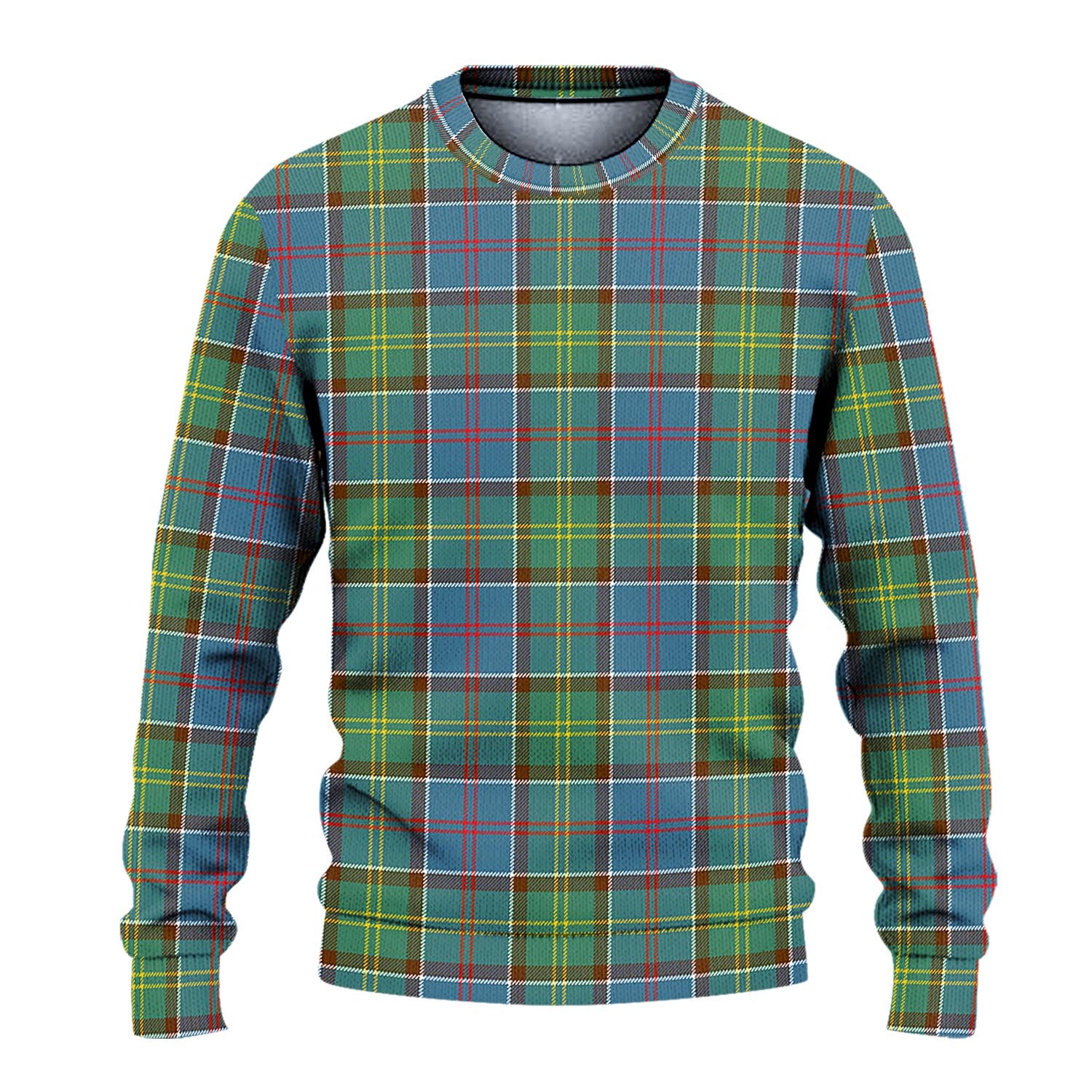 Colville Tartan Knitted Sweater - Tartanvibesclothing