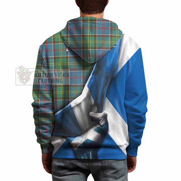 Colville Tartan Hoodie with Family Crest Scotland Patriotic Style