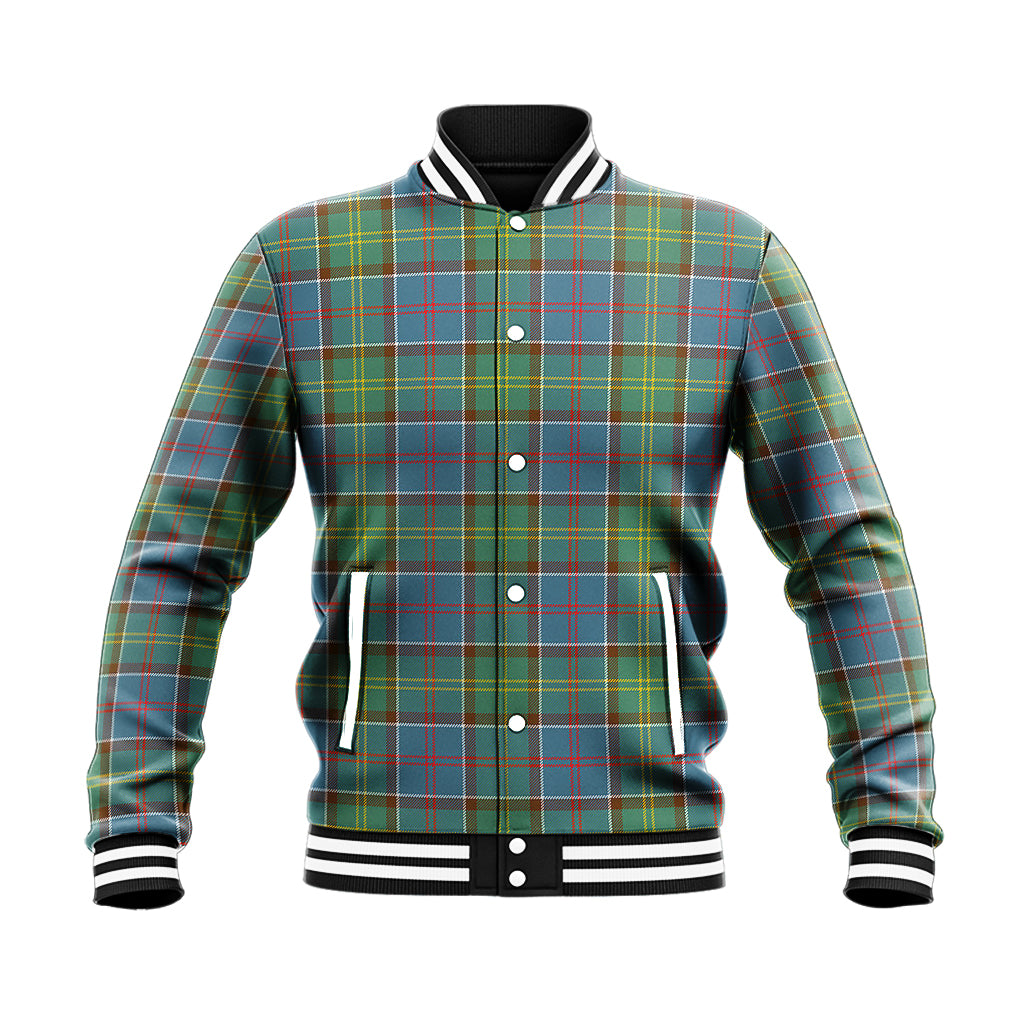 Colville Tartan Baseball Jacket - Tartan Vibes Clothing