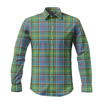 Colville Tartan Long Sleeve Button Up Shirt Men's Shirt - Tartan Vibes Clothing