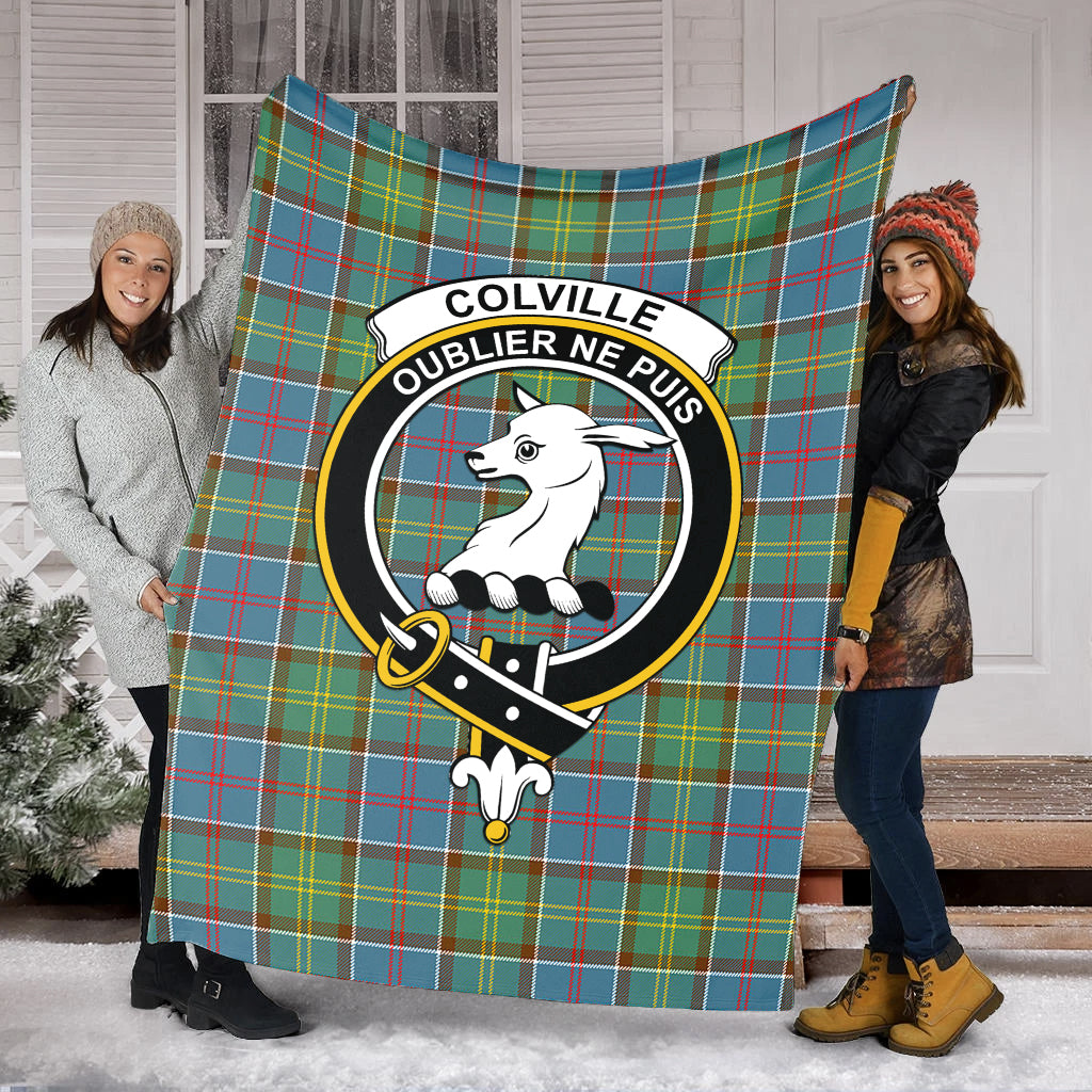 colville-tartab-blanket-with-family-crest