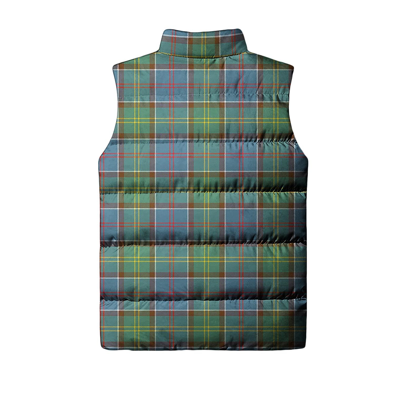 Colville Tartan Sleeveless Puffer Jacket - Tartanvibesclothing