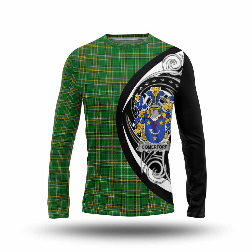 Comerford Irish Clan Long Sleeve T-Shirt Celtic Circle Style Unisex - Tartan Vibes Clothing