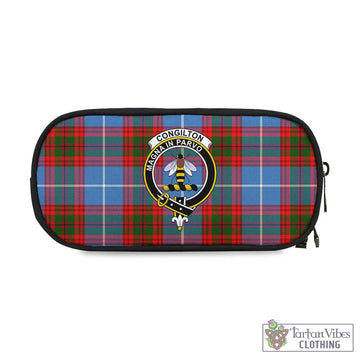 Congilton Tartan Pen and Pencil Case with Family Crest One Size 4.13*8.74 inch - Tartan Vibes Clothing