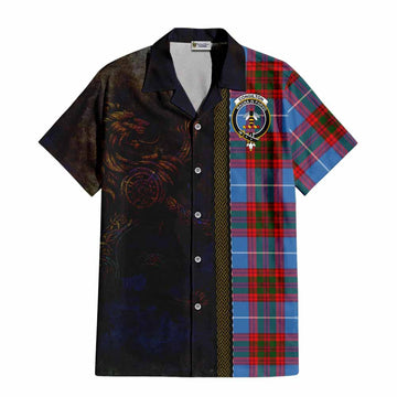 Congilton Tartan Family Crest Hawaiian Shirt Alba Gu Brath Be Brave Lion Ancient Style Kid - Tartan Vibes Clothing