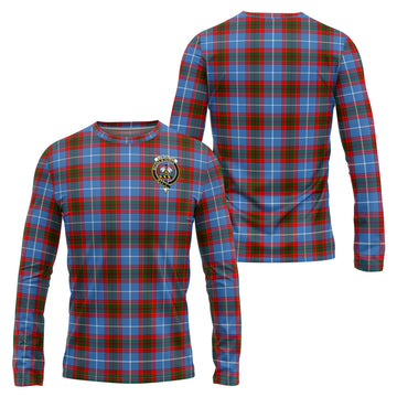 Congilton Tartan Long Sleeve T-Shirt with Family Crest