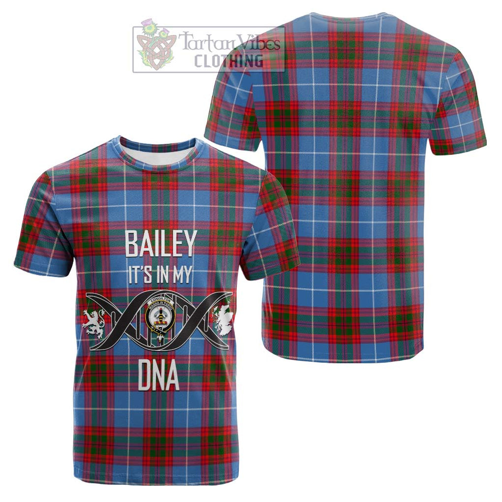 Tartan Vibes Clothing Congilton Tartan Cotton T-shirt with Family Crest DNA In Me Style