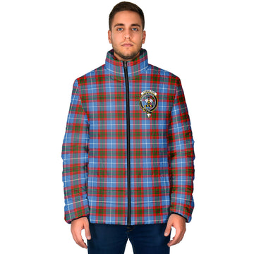 Congilton Tartan Padded Jacket with Family Crest