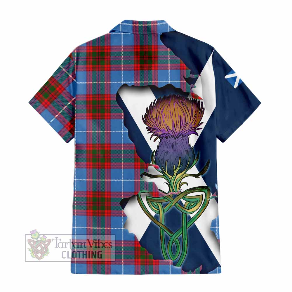 Congilton Tartan Family Crest Hawaiian Shirt Scottish Thistle Celtic Inspired - Tartan Vibes Clothing