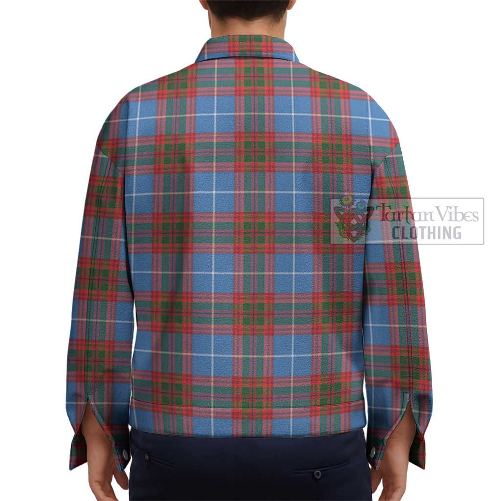 Congilton Tartan Unisex Lapel Cotton Jacket - Tartan Vibes Clothing