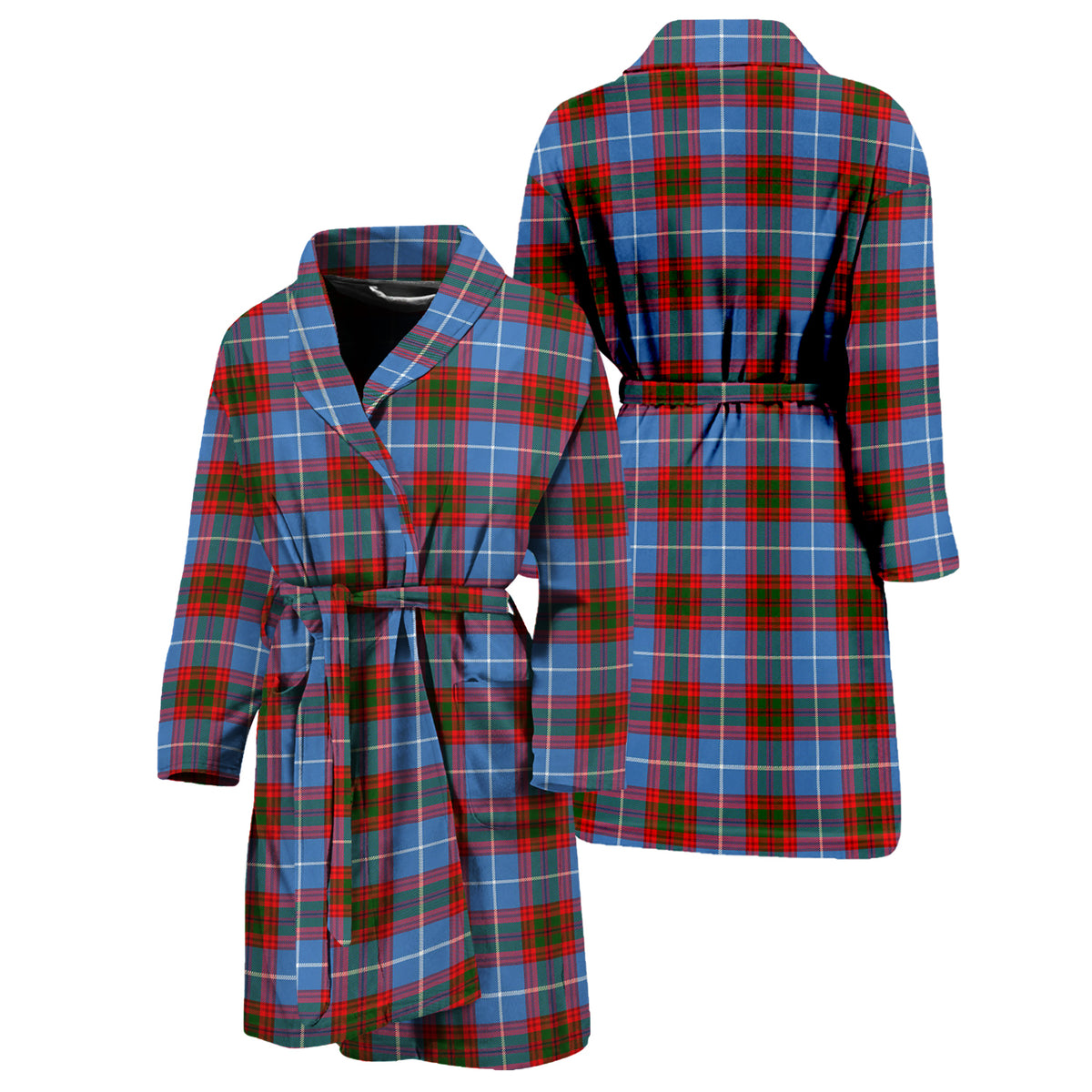 Congilton Tartan Bathrobe Unisex M - Tartan Vibes Clothing