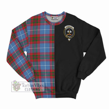 Congilton Tartan Sweatshirt with Family Crest and Half Of Me Style