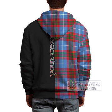 Congilton Tartan Hoodie with Family Crest and Half Of Me Style