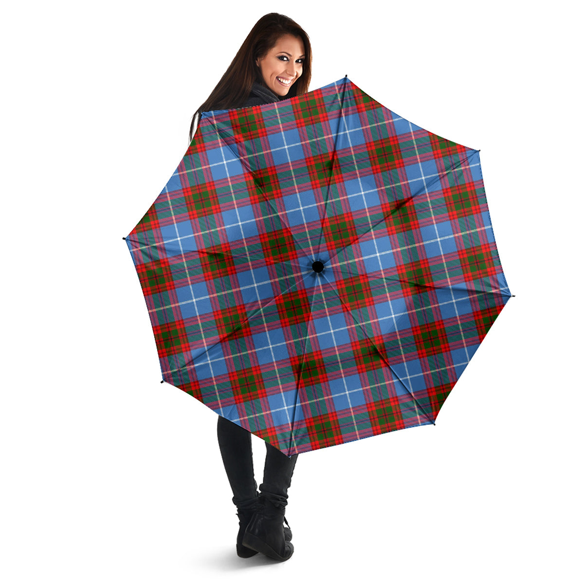 Congilton Tartan Umbrella - Tartanvibesclothing