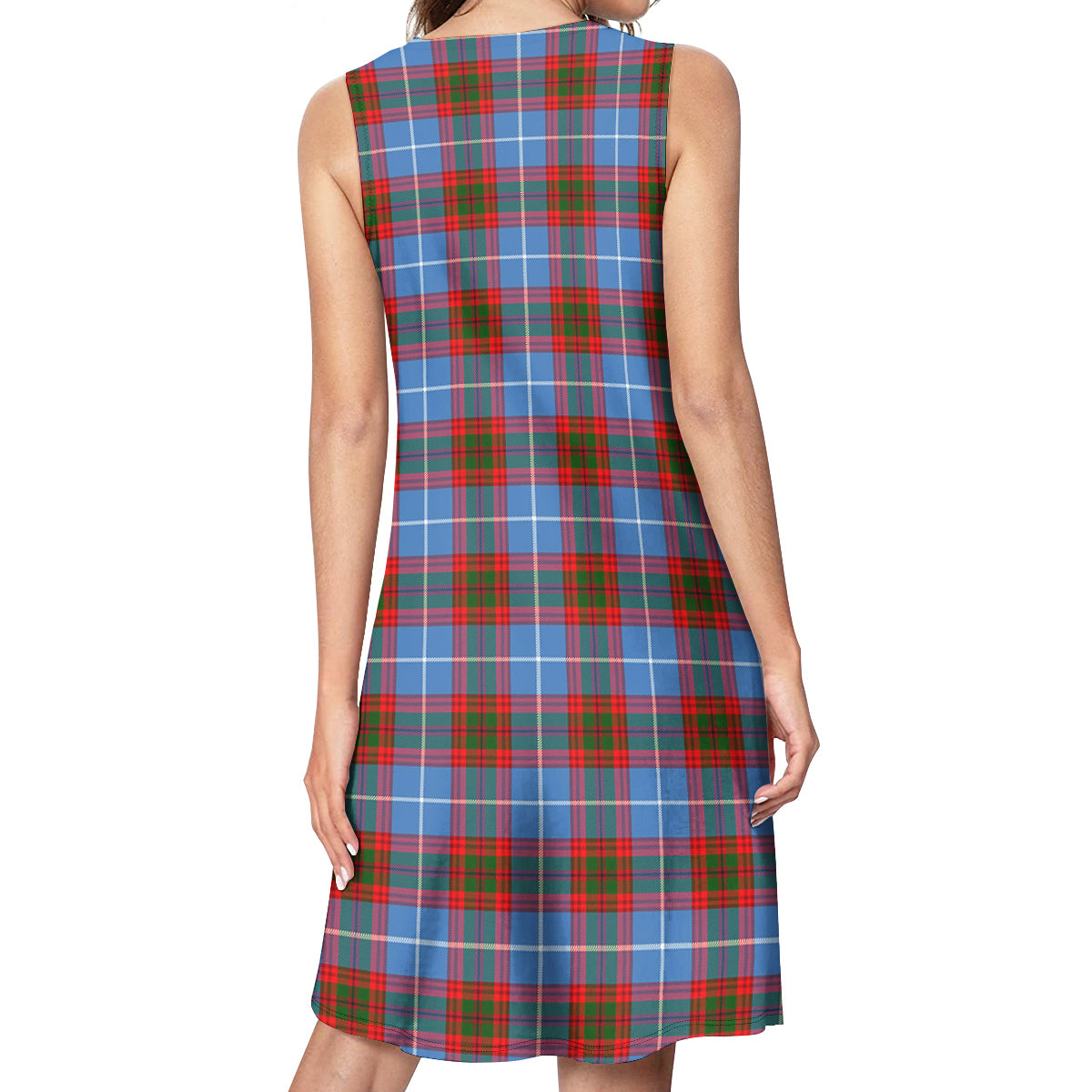 Congilton Tartan Womens Casual Dresses - Tartanvibesclothing