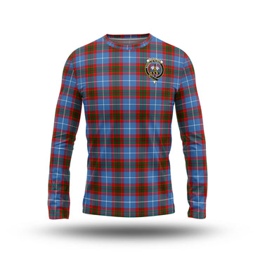 Congilton Tartan Long Sleeve T-Shirt with Family Crest