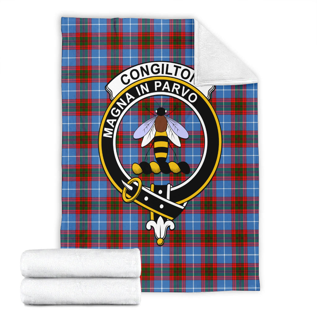 congilton-tartab-blanket-with-family-crest