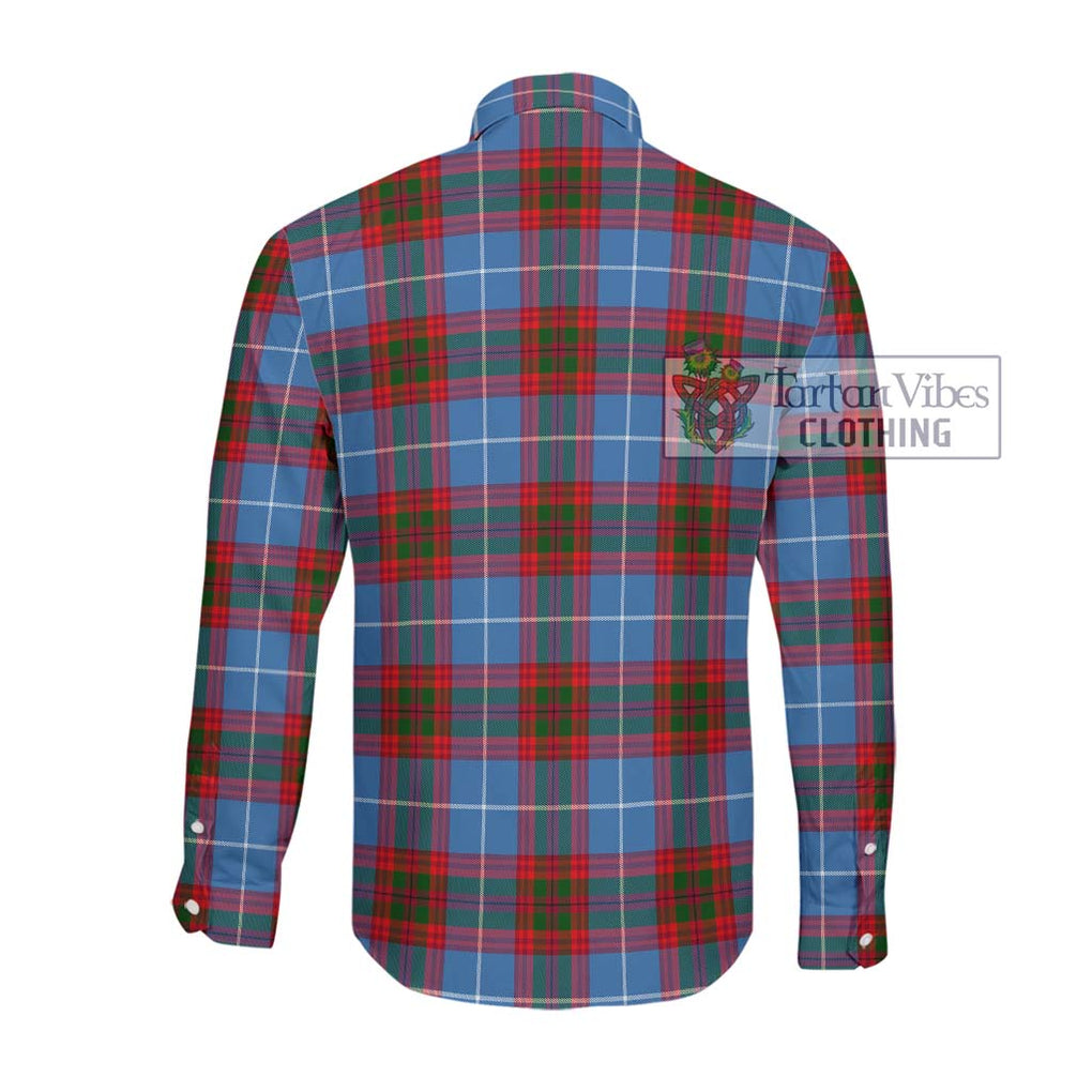 Congilton Tartan Long Sleeve Button Shirt with Family Crest DNA In Me Style - Tartanvibesclothing Shop