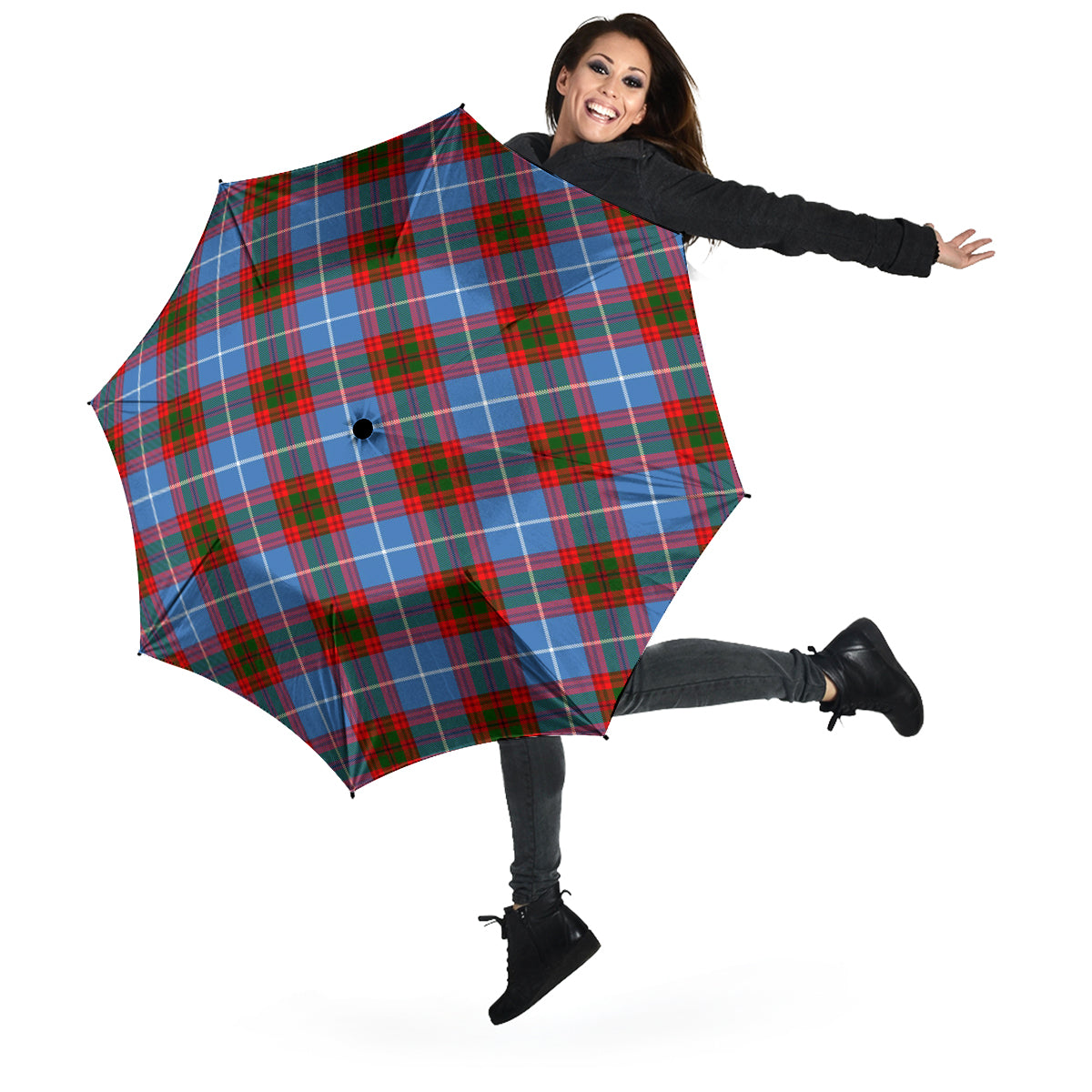 Congilton Tartan Umbrella - Tartanvibesclothing