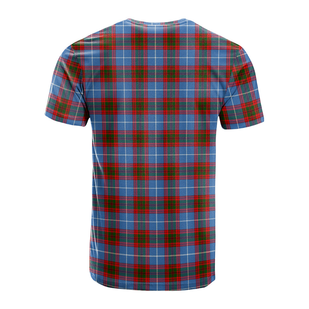 Congilton Tartan T-Shirt with Family Crest - Tartan Vibes Clothing