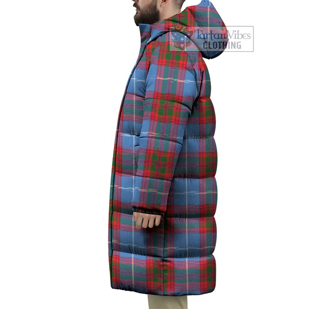 Tartan Vibes Clothing Congilton Tartan Long Down Jacket