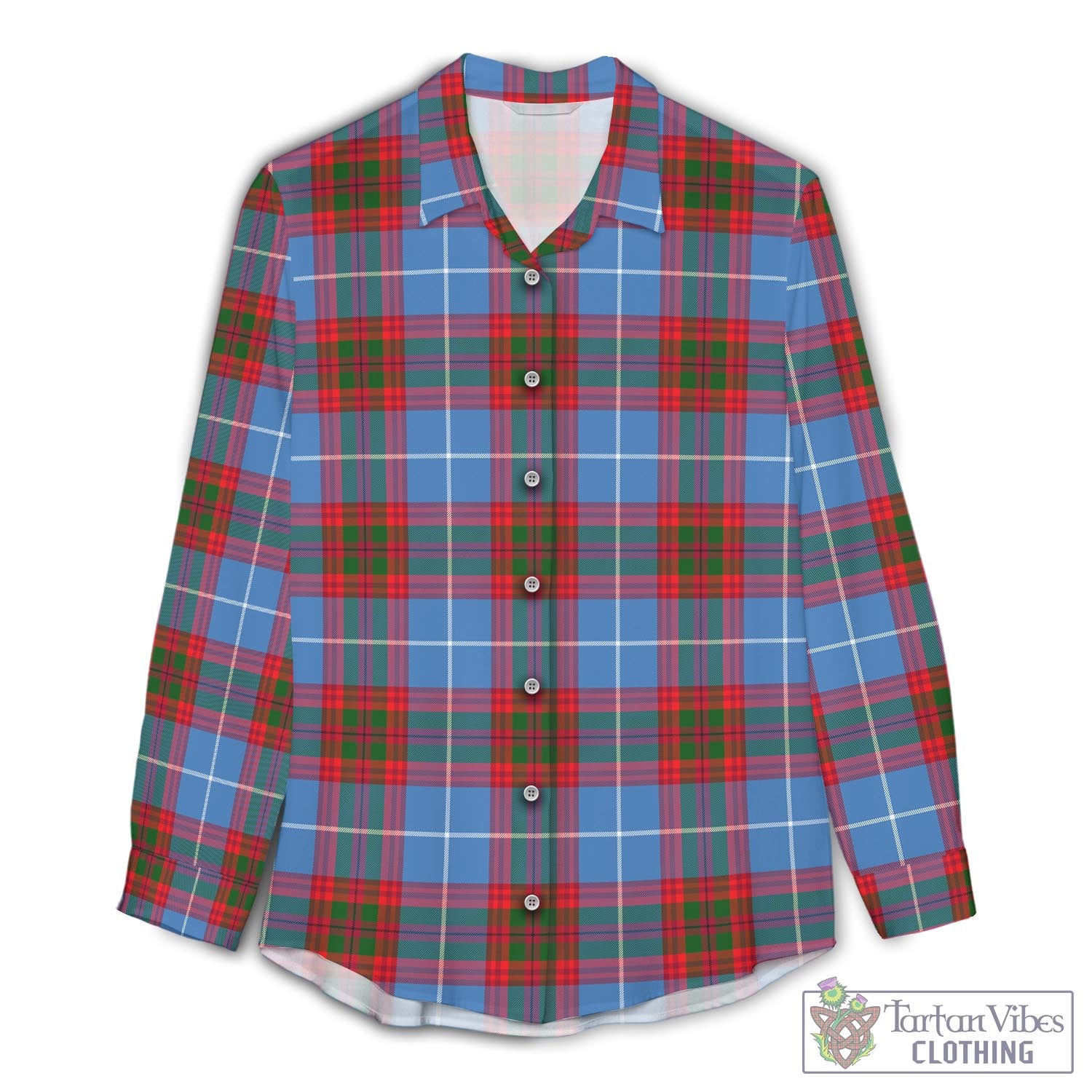 Congilton Tartan Womens Casual Shirt