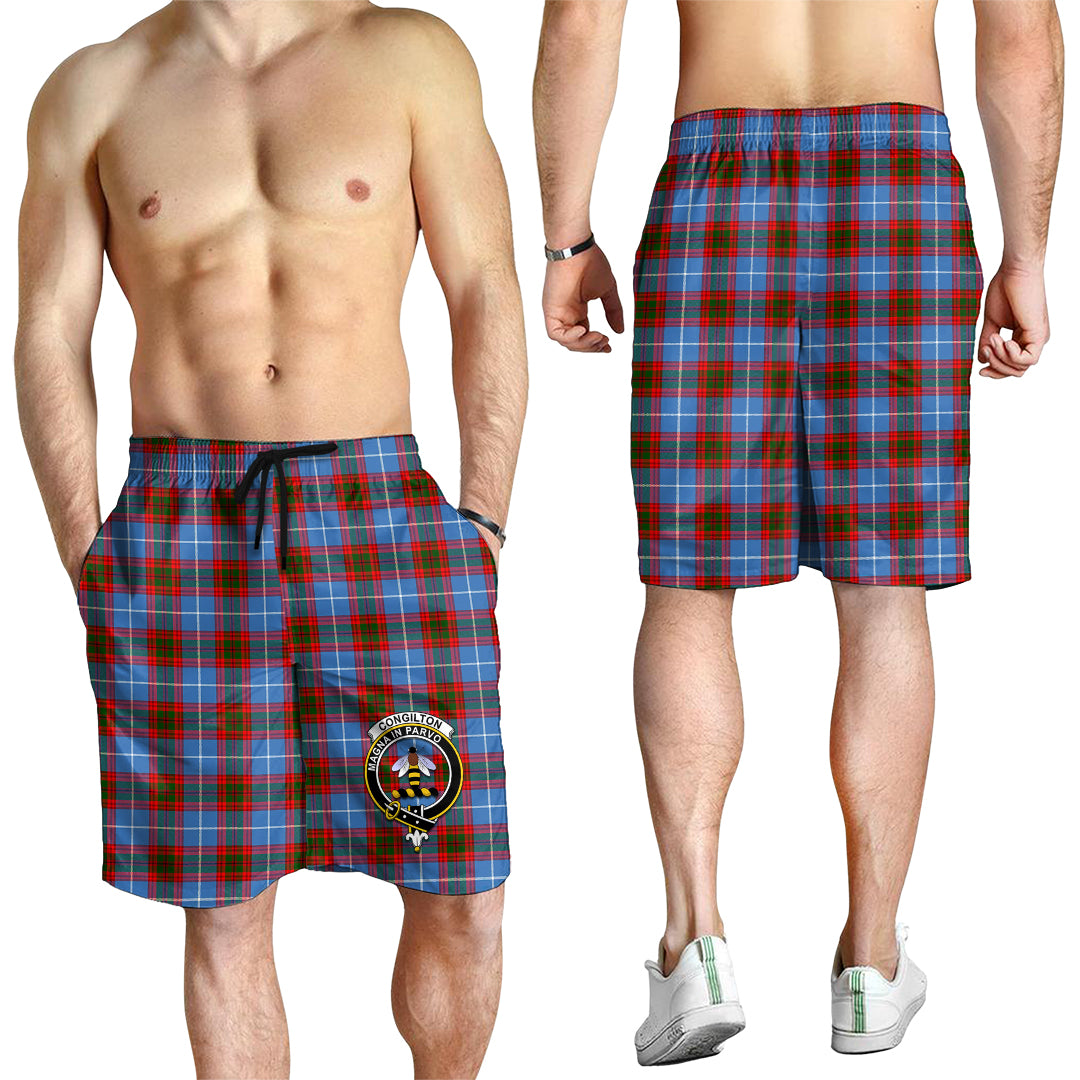 congilton-tartan-mens-shorts-with-family-crest