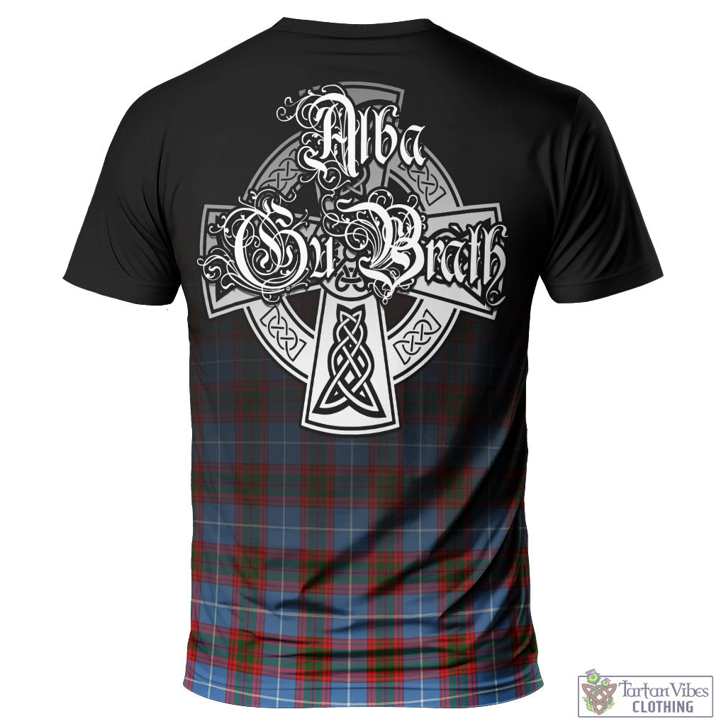 Tartan Vibes Clothing Congilton Tartan T-Shirt Featuring Alba Gu Brath Family Crest Celtic Inspired