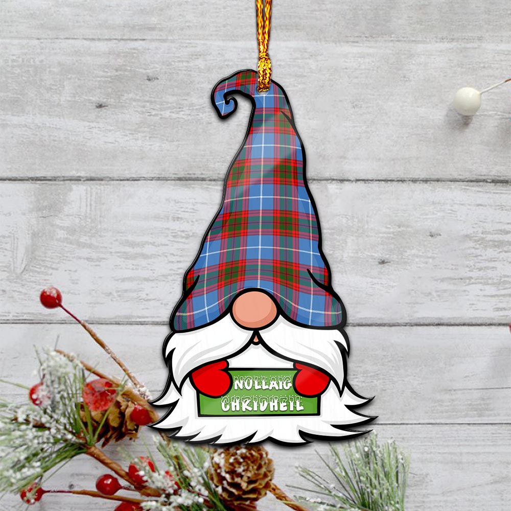 Congilton Gnome Christmas Ornament with His Tartan Christmas Hat - Tartan Vibes Clothing