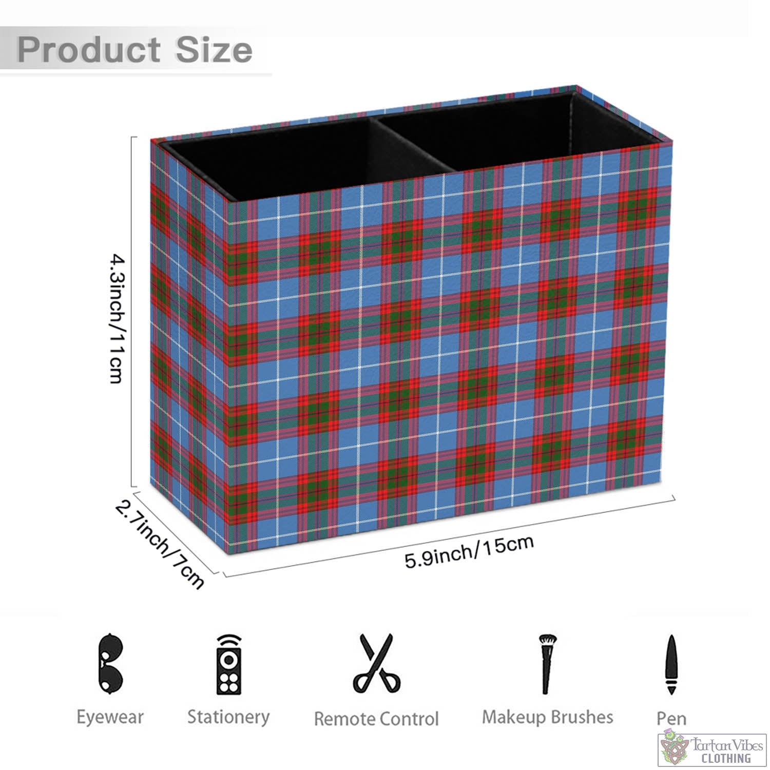 Congilton Tartan Pen Holder - Tartan Vibes Clothing