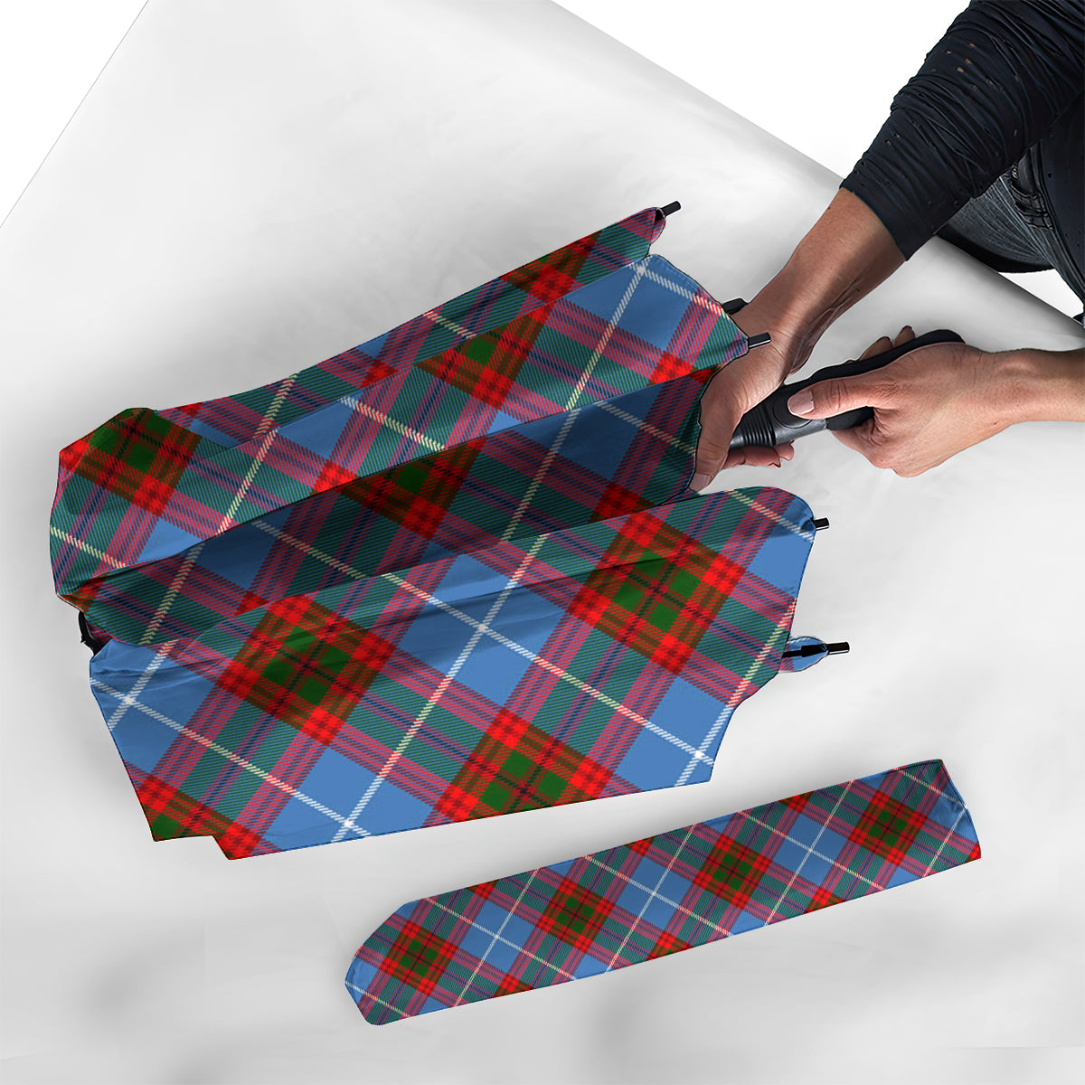 Congilton Tartan Umbrella - Tartanvibesclothing