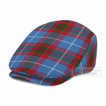 Congilton Tartan Jeff Cap, Tartan Flat Cap - Tartan Vibes Clothing
