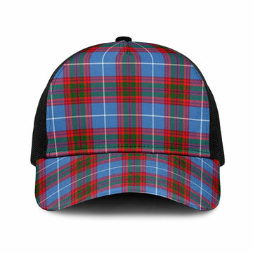 Congilton Tartan Mesh Trucker Cap One Size (Adjustable) Black - Tartan Vibes Clothing