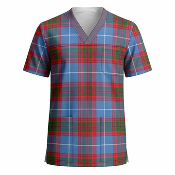 Congilton Tartan Scrub Top - Tartan Vibes Clothing