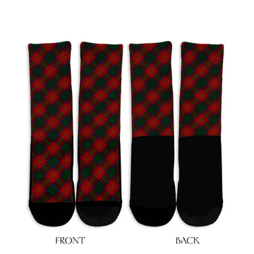 Connolly Tartan Crew Socks Cross Tartan Style