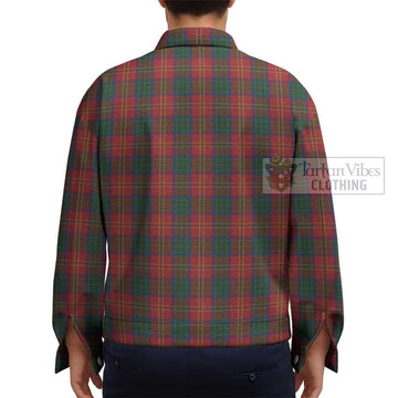 Connolly Tartan Unisex Lapel Cotton Jacket