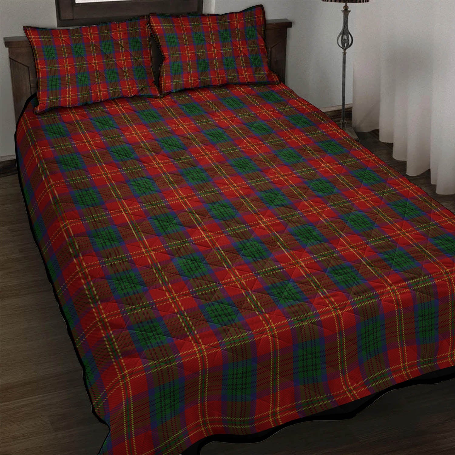 Connolly Tartan Quilt Bed Set - Tartan Vibes Clothing