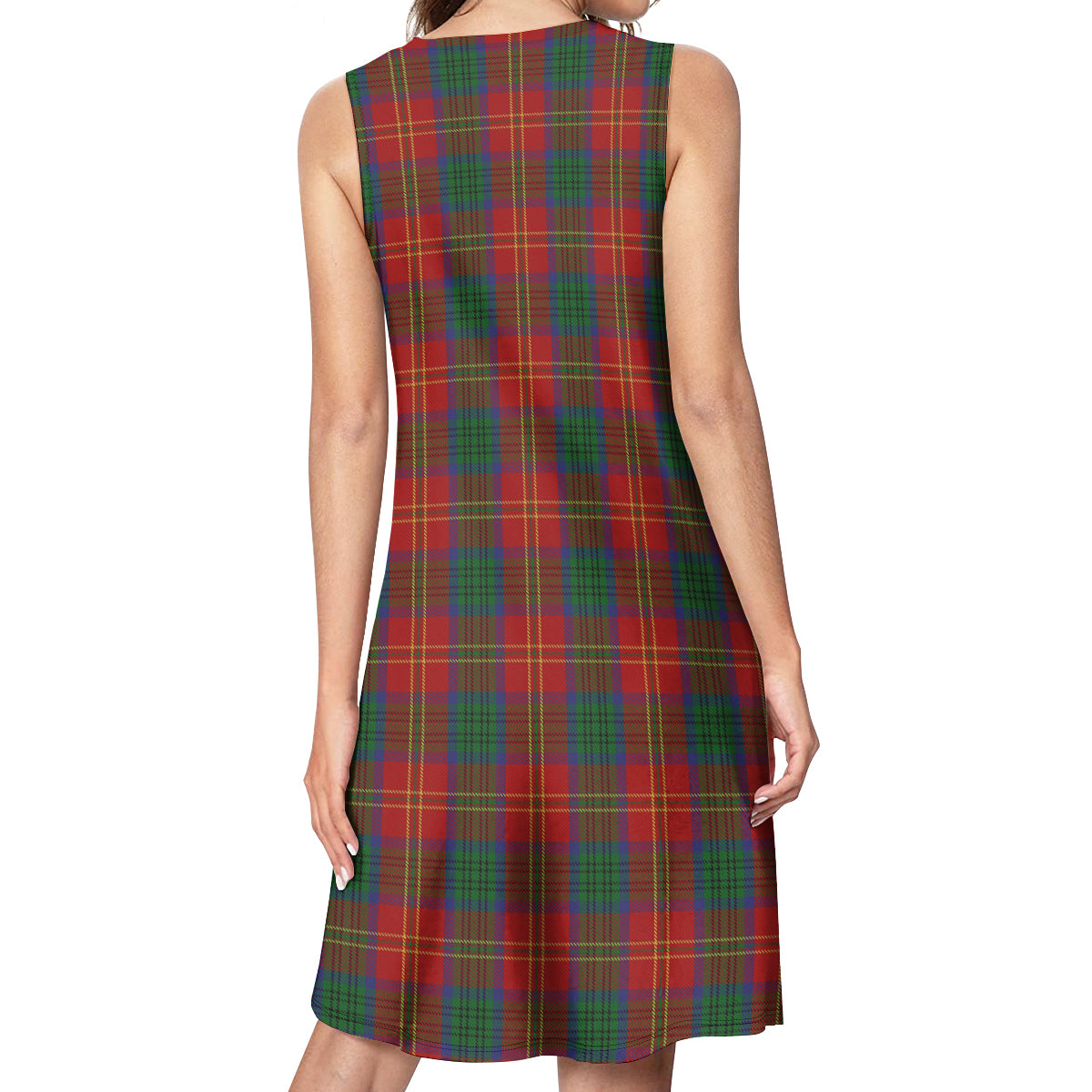 Connolly Dress Tartan Womens Casual Dresses - Tartanvibesclothing