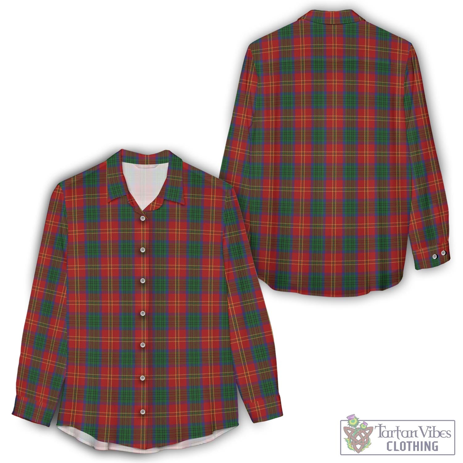 Connolly Dress Tartan Womens Casual Shirt