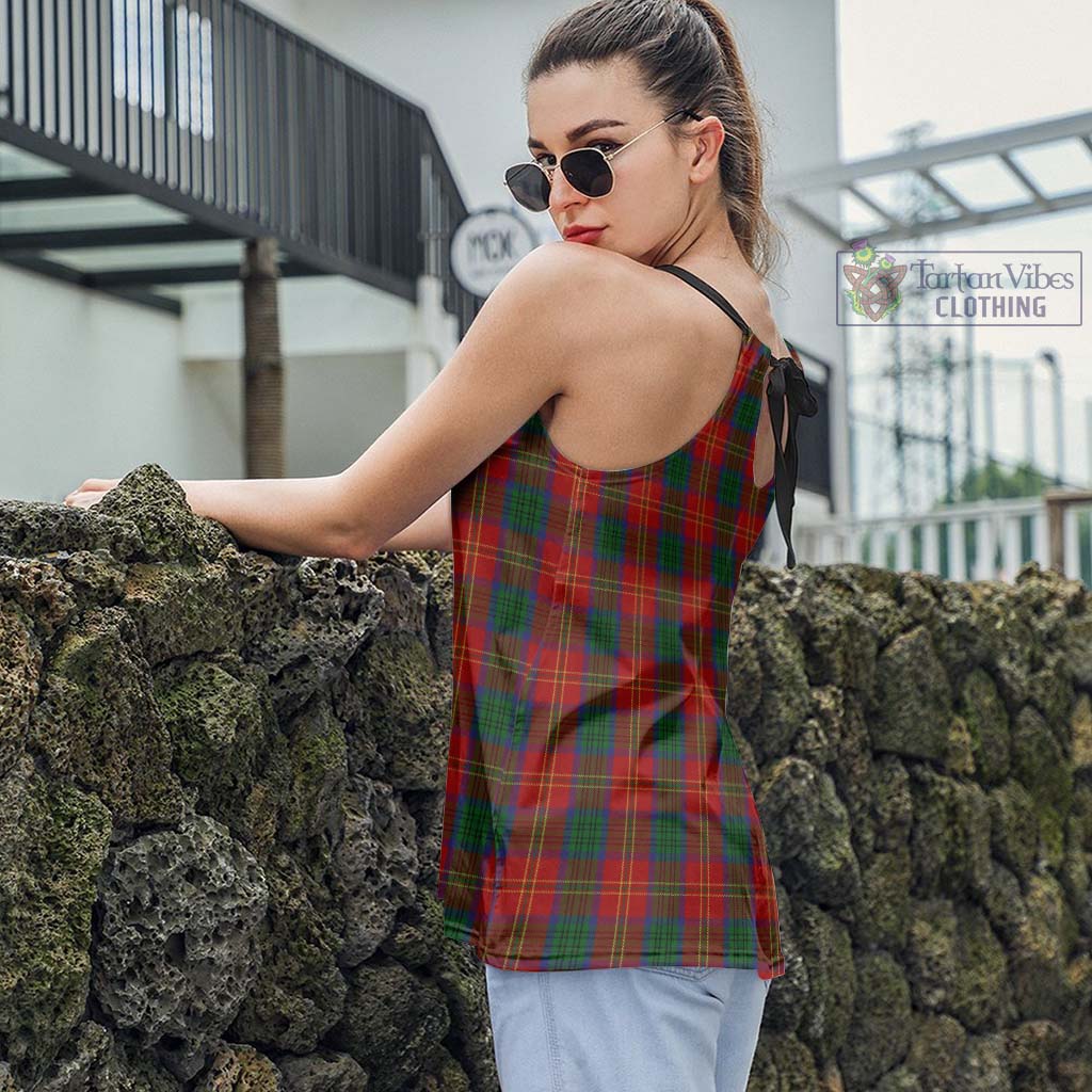 Tartan Vibes Clothing Connolly Dress Tartan Loose Halter Neck Camisole