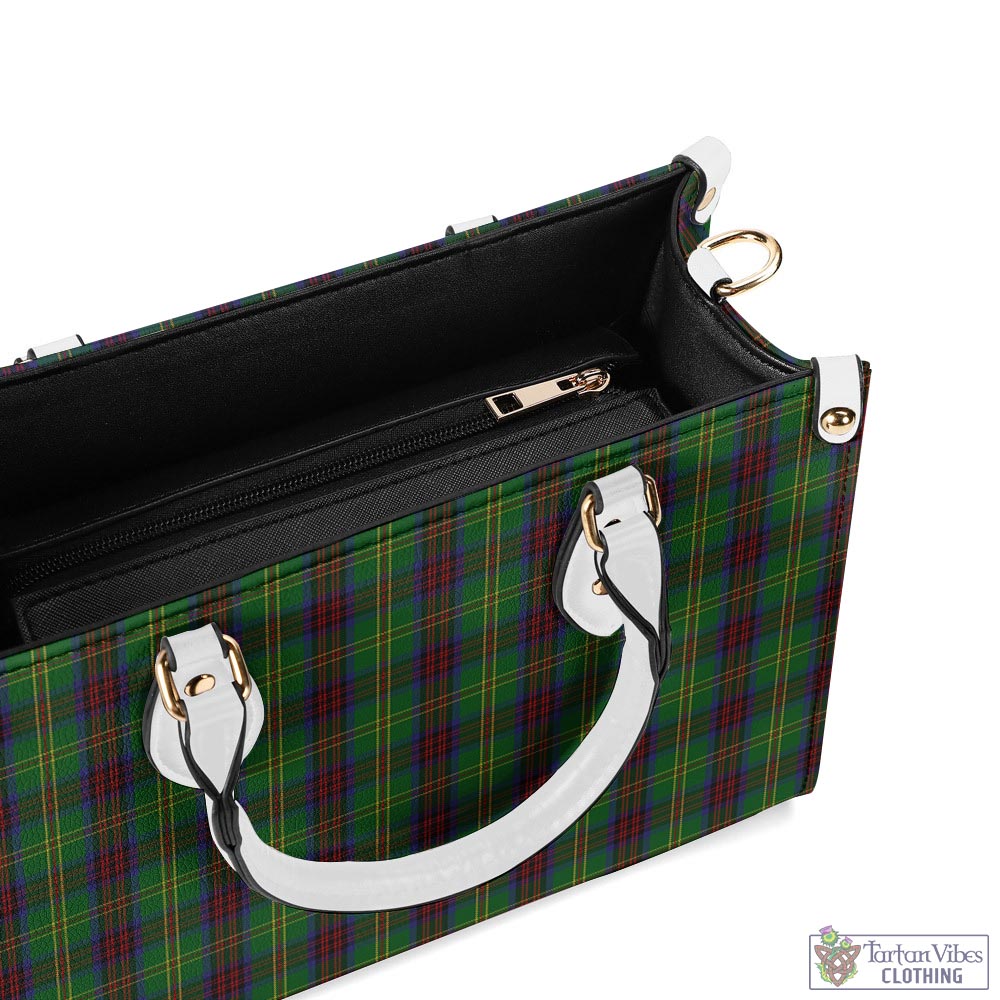 Tartan Vibes Clothing Connolly Hunting Tartan Luxury Leather Handbags