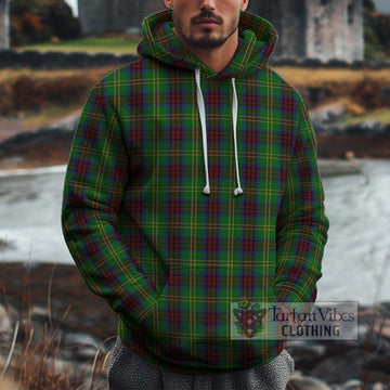 Connolly Hunting Tartan Cotton Hoodie