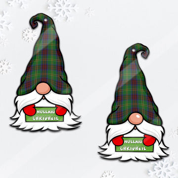 Connolly Hunting Gnome Christmas Ornament with His Tartan Christmas Hat