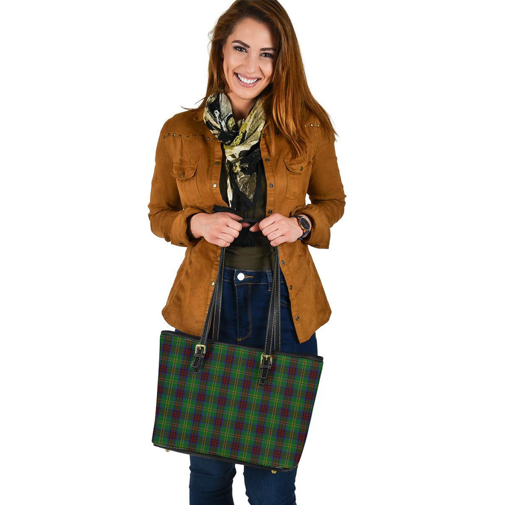 connolly-hunting-tartan-leather-tote-bag