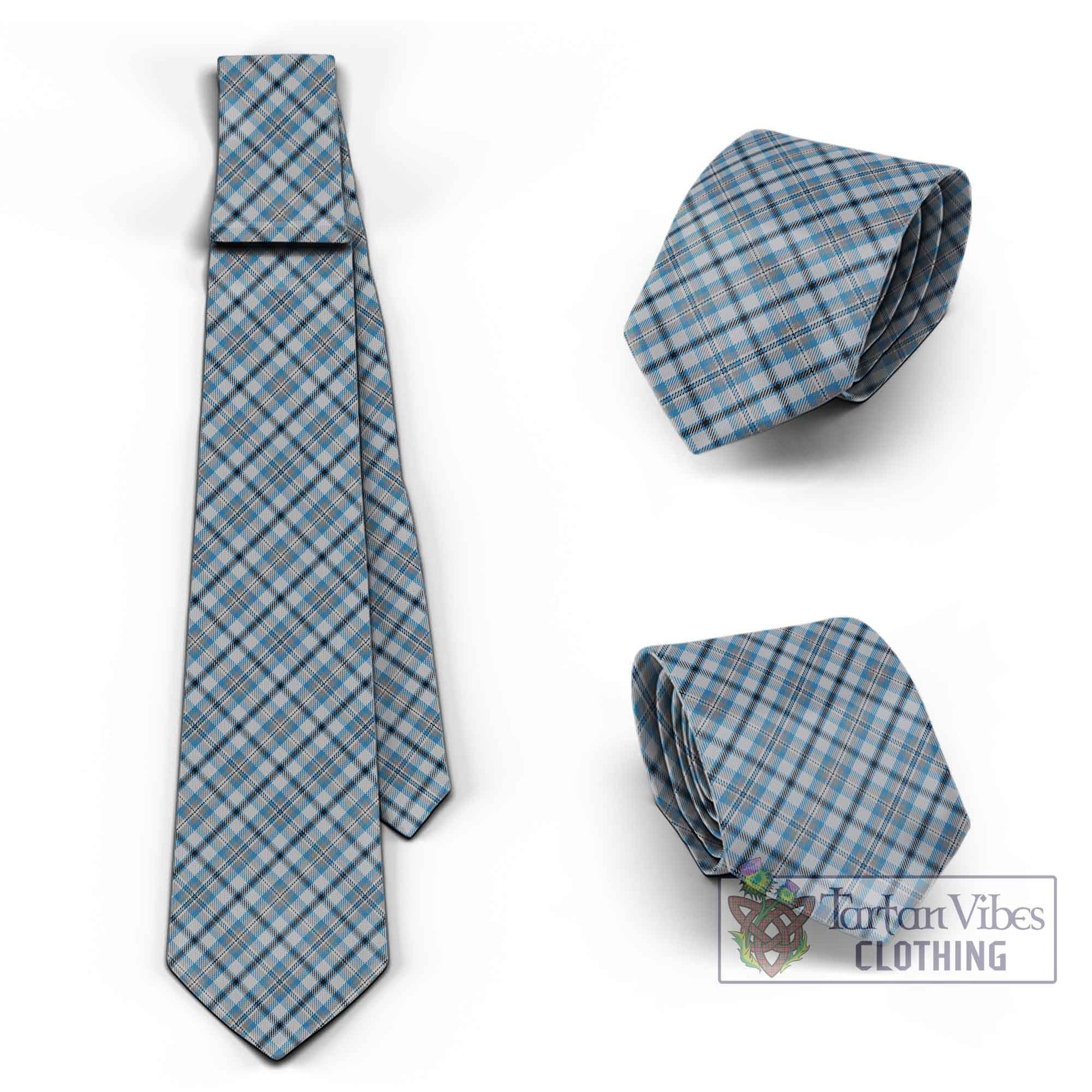 Tartan Vibes Clothing Conquergood Tartan Classic Necktie Cross Style