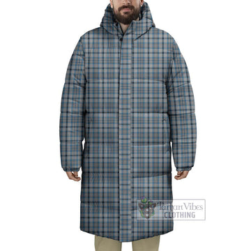 Conquergood Tartan Long Down Jacket