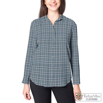 Conquergood Tartan Women's Casual Shirt