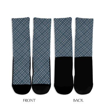 Conquergood Tartan Crew Socks Cross Tartan Style