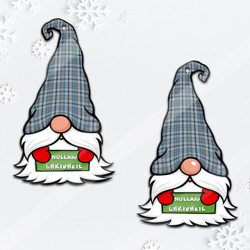 Conquergood Gnome Christmas Ornament with His Tartan Christmas Hat