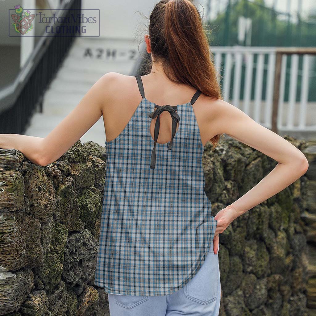 Tartan Vibes Clothing Conquergood Tartan Loose Halter Neck Camisole